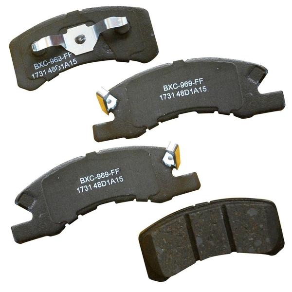 Stop By Bendix STOP Ceramic Disc Brake Pad - Front, SBC1731 SBC1731