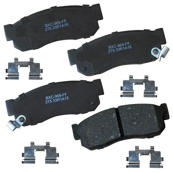 Stop By Bendix Disc Brake Pad Set, SBC275, Front SBC275