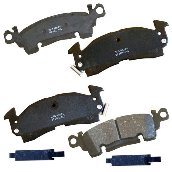 Stop By Bendix STOP Ceramic Disc Brake Pad - Front, SBC52 SBC52