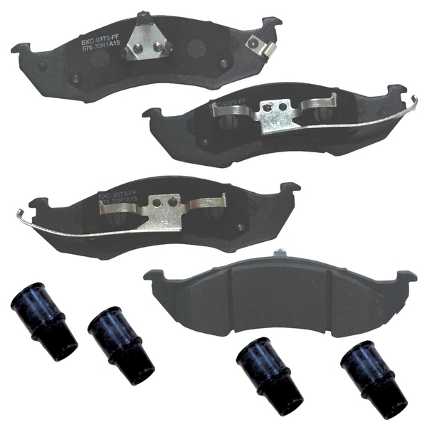 Stop By Bendix STOP Ceramic Disc Brake Pad - Front, SBC576 SBC576