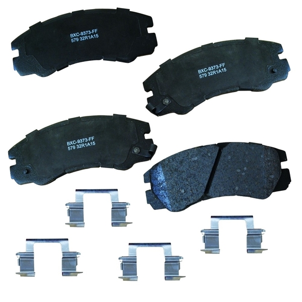 Stop By Bendix STOP Ceramic Disc Brake Pad - Front, SBC579 SBC579