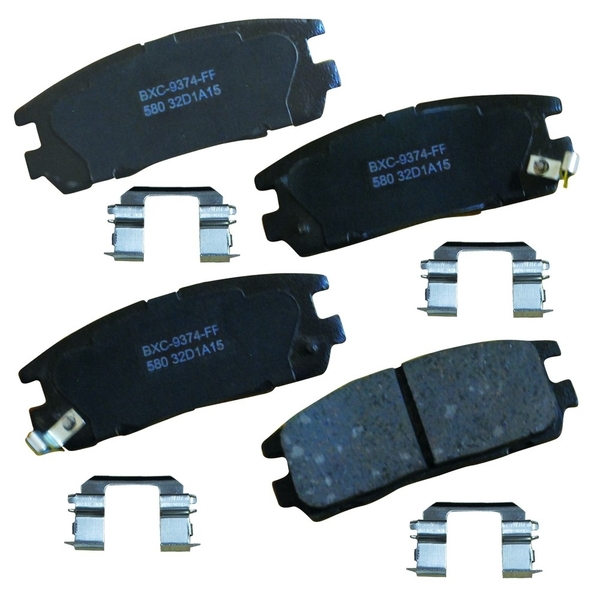 Stop By Bendix Disc Brake Pad Set, SBC580 SBC580