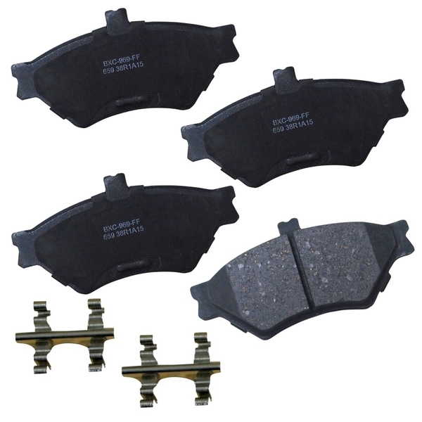 Stop By Bendix Disc Brake Pad Set, SBC659, Front SBC659