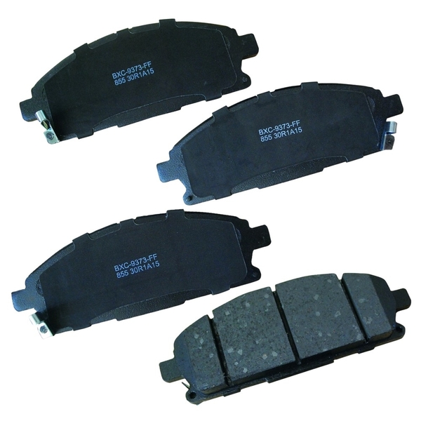 Stop By Bendix STOP Ceramic Disc Brake Pad - Front, SBC855 SBC855