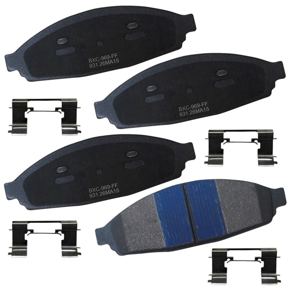 Stop By Bendix Disc Brake Pad Set, SBC931 SBC931