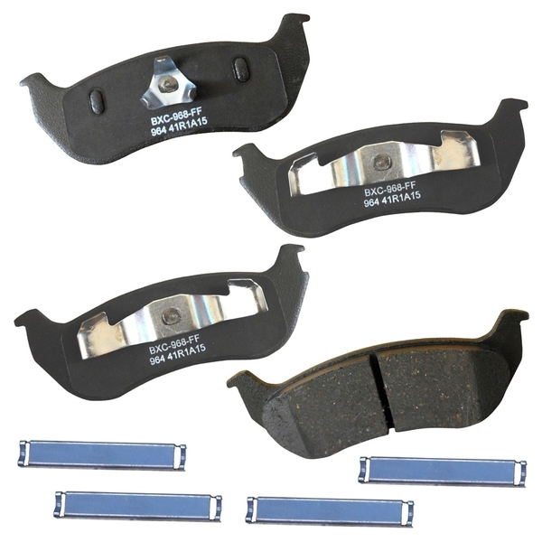 Stop By Bendix STOP Ceramic Disc Brake Pad - Rear, SBC964 SBC964