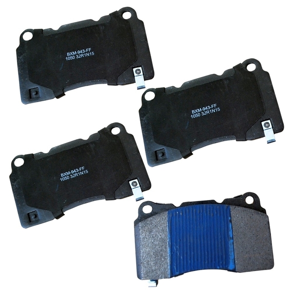 Stop By Bendix Disc Brake Pad Set, SBM1050, Front/Rear SBM1050