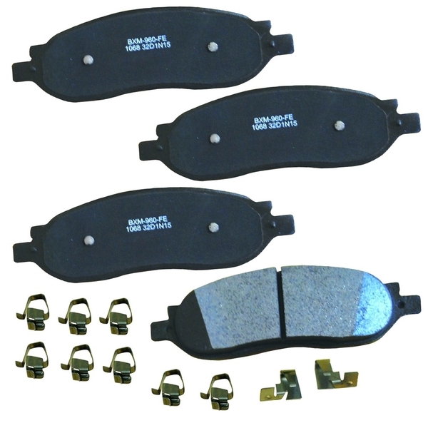 Stop By Bendix Stop Semi-Metallic Disc Brake Pad - Rear, SBM1068 SBM1068