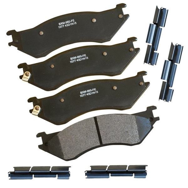 Stop By Bendix Disc Brake Pad Set 2004-2005 Dodge Ram 1500, SBM1077, Rear SBM1077