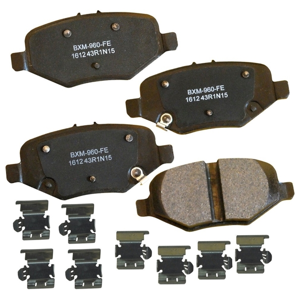 Stop By Bendix Disc Brake Pad Set, SBM1612, Rear SBM1612