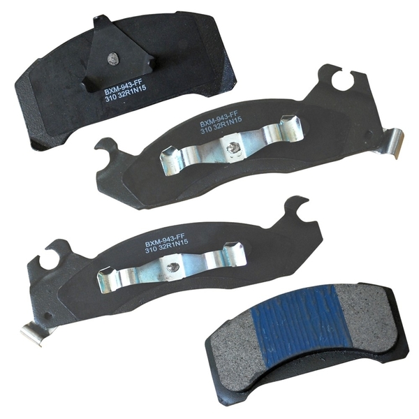 Stop By Bendix Stop Semi-Metallic Disc Brake Pad - Front, SBM310 SBM310