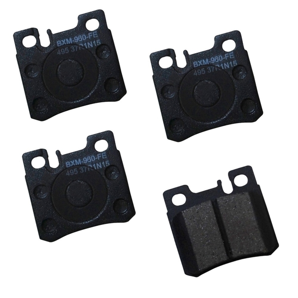 Stop By Bendix Disc Brake Pad Set, SBM495, Rear SBM495