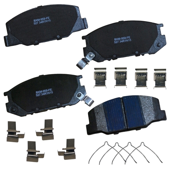 Stop By Bendix Stop Semi-Metallic Disc Brake Pad - Front, SBM527 SBM527