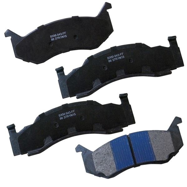 Stop By Bendix Stop Semi-Metallic Disc Brake Pad - Front, SBM86 SBM86