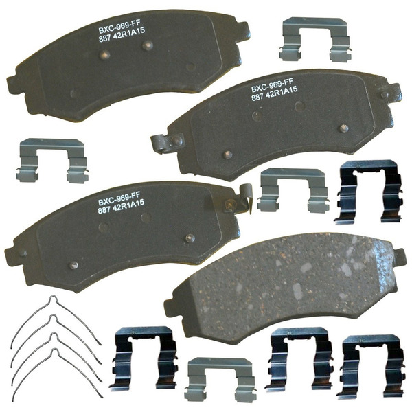 Stop By Bendix Disc Brake Pad Set, SBC887 SBC887