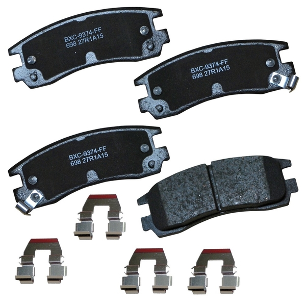 Stop By Bendix Stop Ceramic, SBC698, Rear SBC698