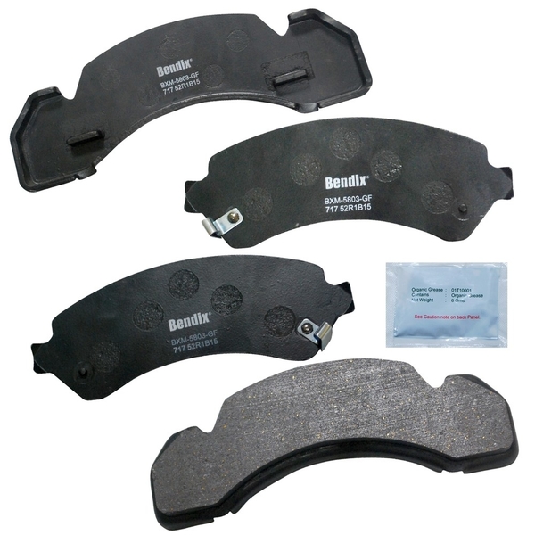 Bendix Disc Brake Pad Set, MKD717FM MKD717FM