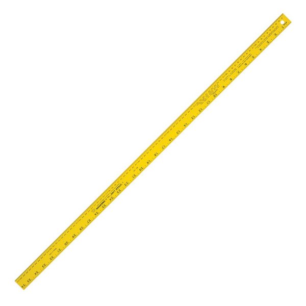 Yellow Measuring Stick On An Old Wooden Table Stock Photo, Picture and  Royalty Free Image. Image 95559203.