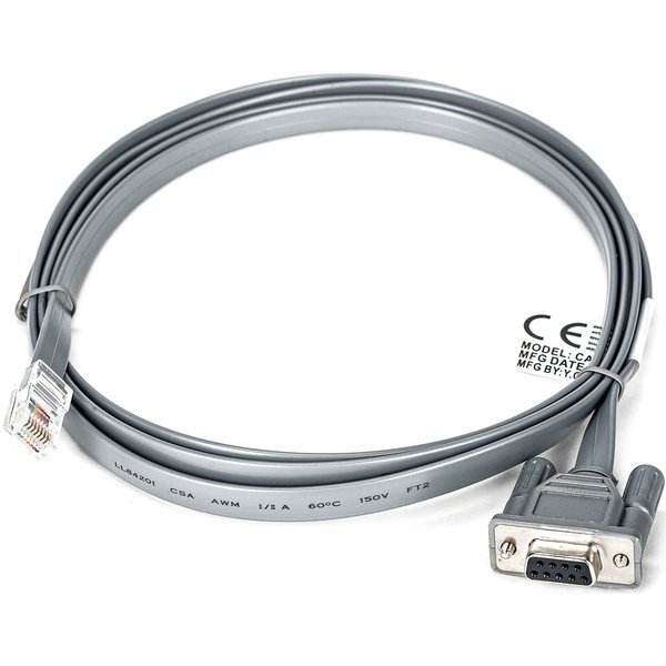 StarTech.com Cisco console router cable - RJ45 (m) - DB9 (f) - 6 ft -  DB9CONCABL6 - Serial Cables 