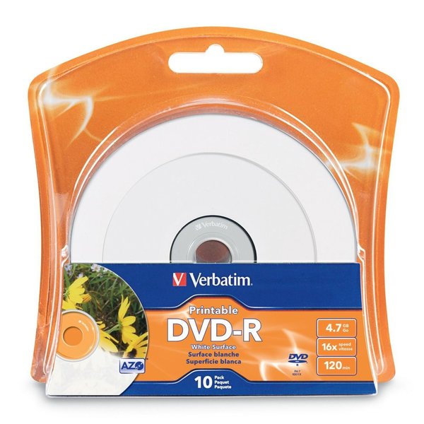 Buy Printable DVD-R Discs, DVD-R Wide Inkjet Printable