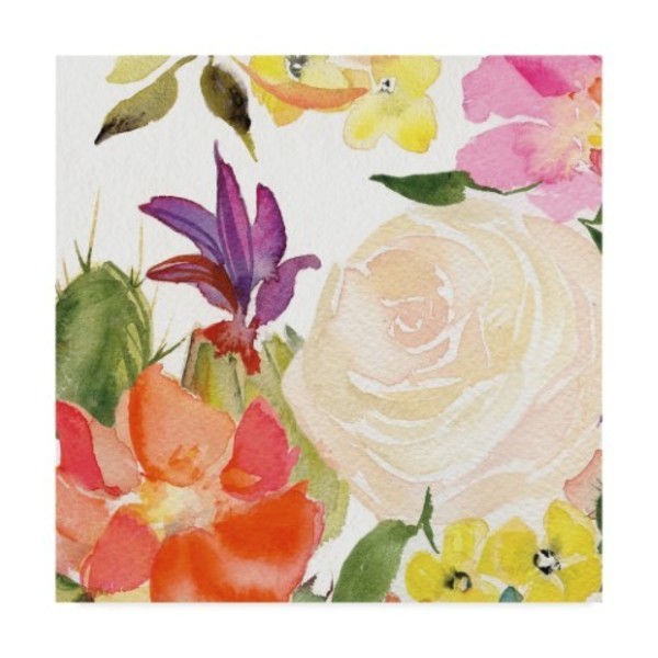 Trademark Fine Art Kristy Rice 'Desert Rose I' Canvas Art, 35x35  WAP04329-C3535GG