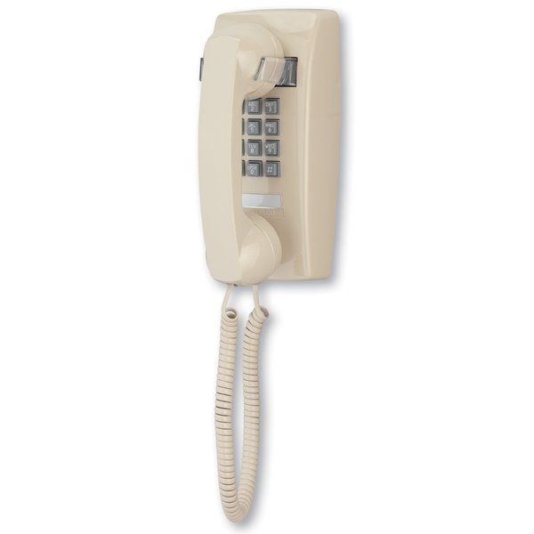 Cortelco 255447AHCNDL Wall Phone w/Metal Cradle 2554-AHCNDL-RD