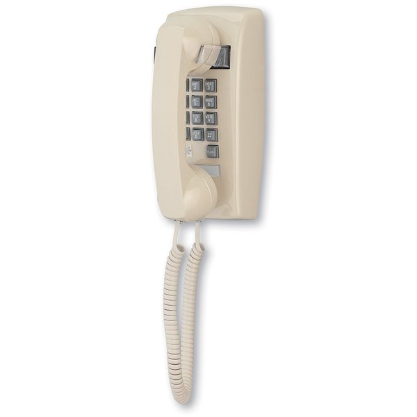 Cortelco 255400AHC20M Wall Phone w/Metal Cradle 2554-AHC-BK