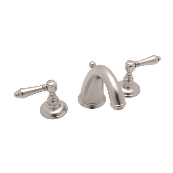 ROHL Acqui Column Spout Widespread Bathroom Faucet - Italian Brass