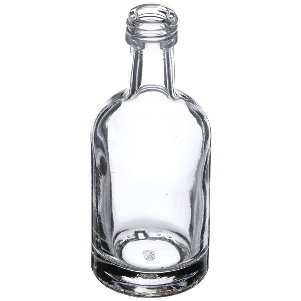 Bulk 250 ml Glass Cork Top Round Bottle #8 Cork Neck Finish, Clear | TricorBraun