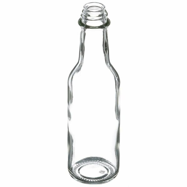 Tricorbraun 5 Oz Glass Long Neck, Round, Flint, 24-490 Woozy, 12/Case 101250