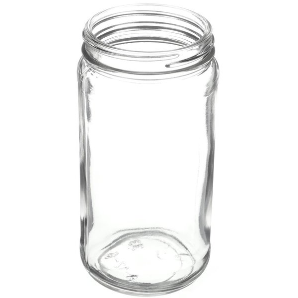 Tricorbraun 12 oz Clear Glass Round Paragon Jar- 63-405 Neck Finish 012559