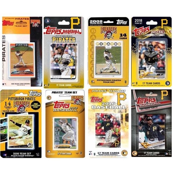 Pittsburgh Pirates 2016/17 Team Set Baseball Trading Cards