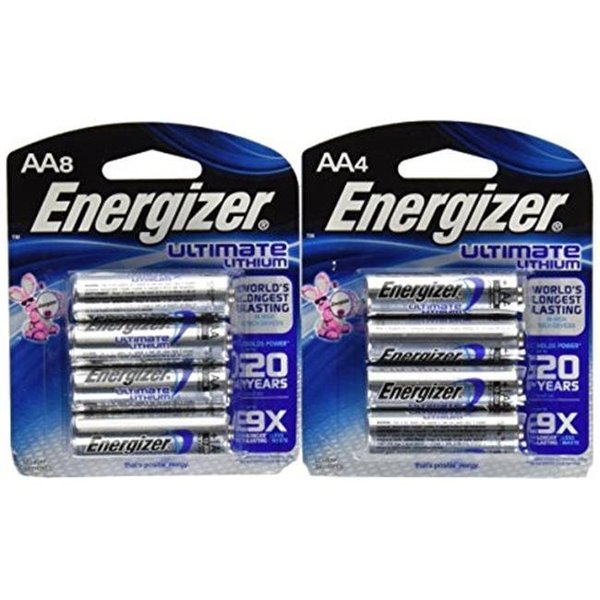 Energizer Ultimate Lithium AAA Batteries (12-Pack) in the AAA Batteries  department at