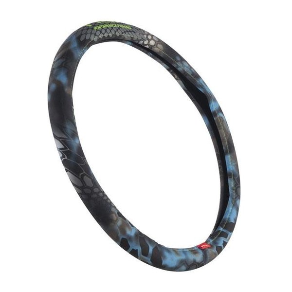 Huk Steering Wheel Cover, Blue/Yellow 