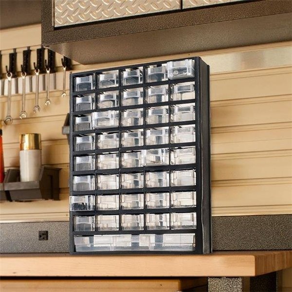 Stalwart Tool Organizer 39-Compartment Plastic Small Parts Organizer in the  Small Parts Organizers department at