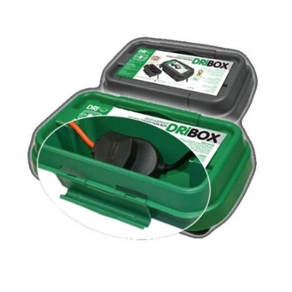 Sockit Box SOCKiT BOX FL-1859-200-G Small Weatherproof Powercord Connection Box  200; Green SBSG