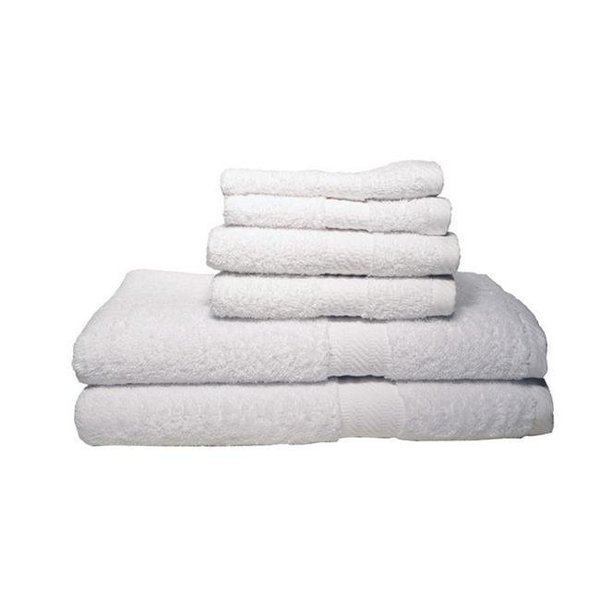 Ultra 6-Piece 100 Percent Cotton Towel Set 