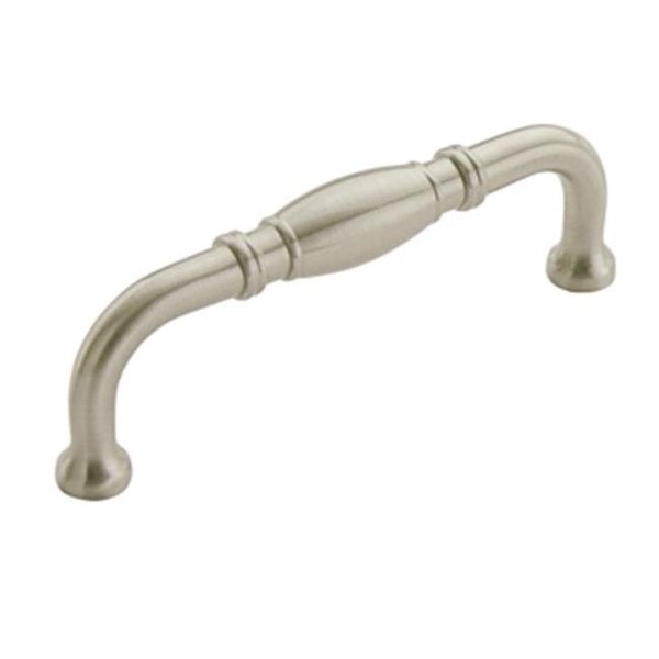 4655AB by Hardware Resources - 128 mm Center-to-Center Brushed Antique Brass  Arched Kingsport Cabinet Pull
