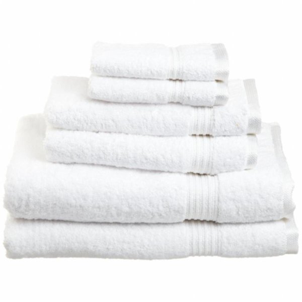 Superior Highly Absorbent Cotton 4-pc. Hand Towel Set White