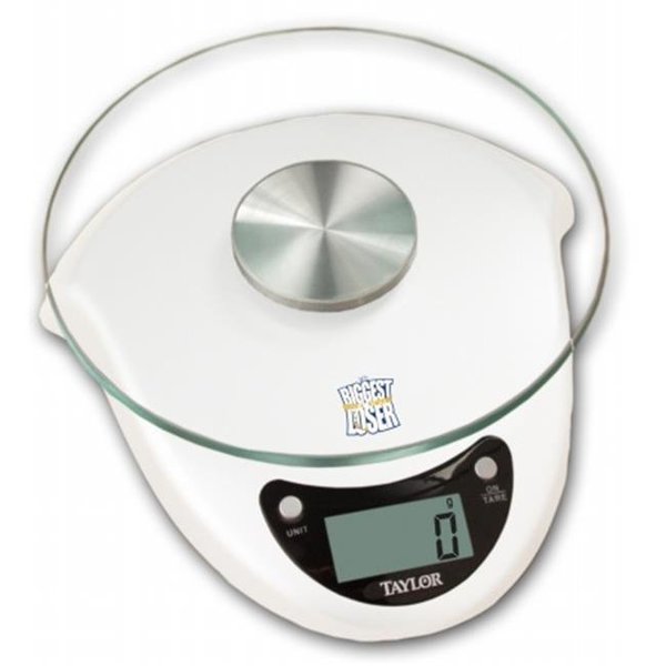 The Taylor 7506 Glass Lithium Electronic Bathroom Scale