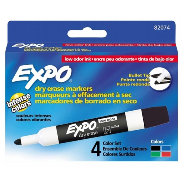 Dry Erase Marker Set - 4 Count