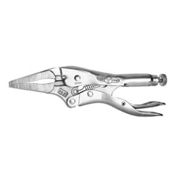 Irwin IRWIN VISE-GRIP 4LN The Original Long Nose Locking Pliers With Wire  Cutter; 1.5 in. to 38 mm.; 4 in. VSG-4LN