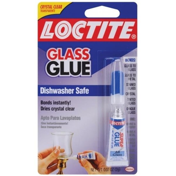 What is a glue I can use on glass, steel and plastic that dries