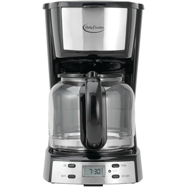 Proctor-Silex Commercial 43680PS Compact 12 Cup Coffee Maker Black