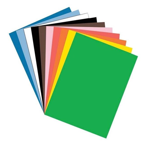 Tru-Ray Tru-Ray 24 x 36 In. Sulphite Acid-Free Non-Toxic Construction  Paper; Assorted Color; Pack Of 50 134007
