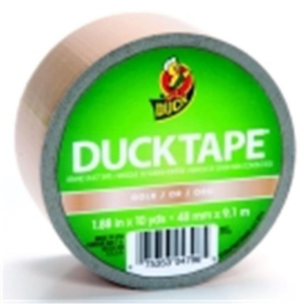 Duck Brand Duck Brand 1.59 in. x 10 Yd. General Purpose Waterproof  Self-Adhesive Tape; Metallic Gold 1436313