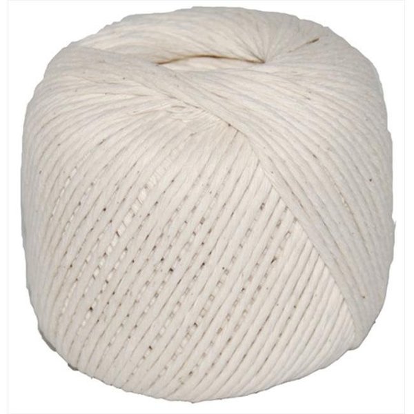 T.W. Evans Cordage 09-488 Number 48 Polished Beef Cotton Twine with 345 ft. Ball