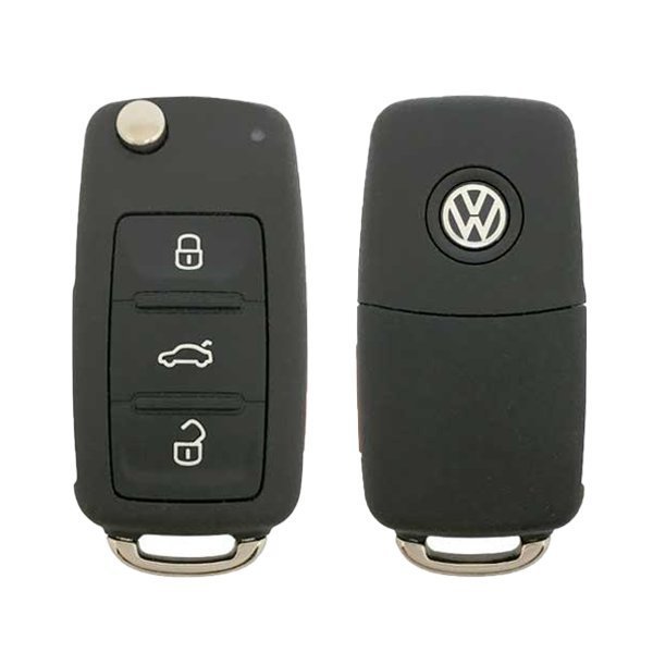 Oem OEM: NEW: 2010-2016 Volkswagen / 4-Button Flip Key / w/Peps / PN ...