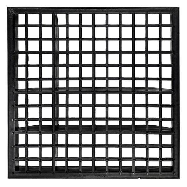 Foundation Open Tiles 18 x 18, 4PK F02.18x18BK-CS4