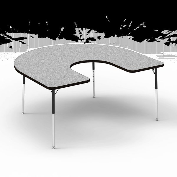 4000 Activity Table - 60 x 66L - Deep-Center Horseshoe Virco